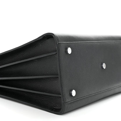 Saint Laurent Grained Calfskin Small Sac De Jour Black 10 of 13