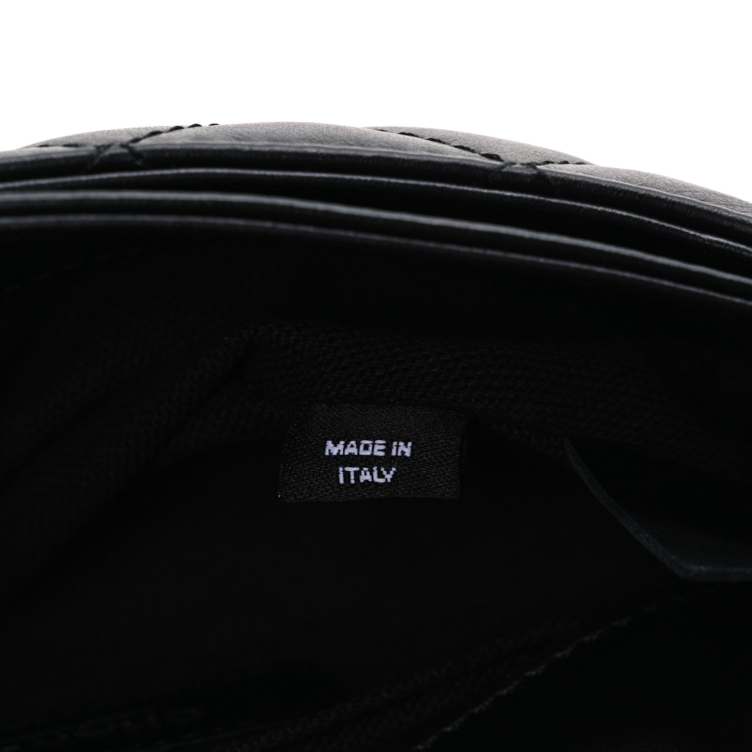 Chanel Calfskin Quilted CC Uniform Flap Belt Bag Black 6 of 10