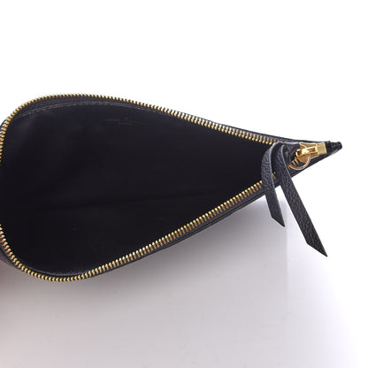 Louis Vuitton Empreinte Felicie Chain Wallet Zippered Insert Black 5 of 6