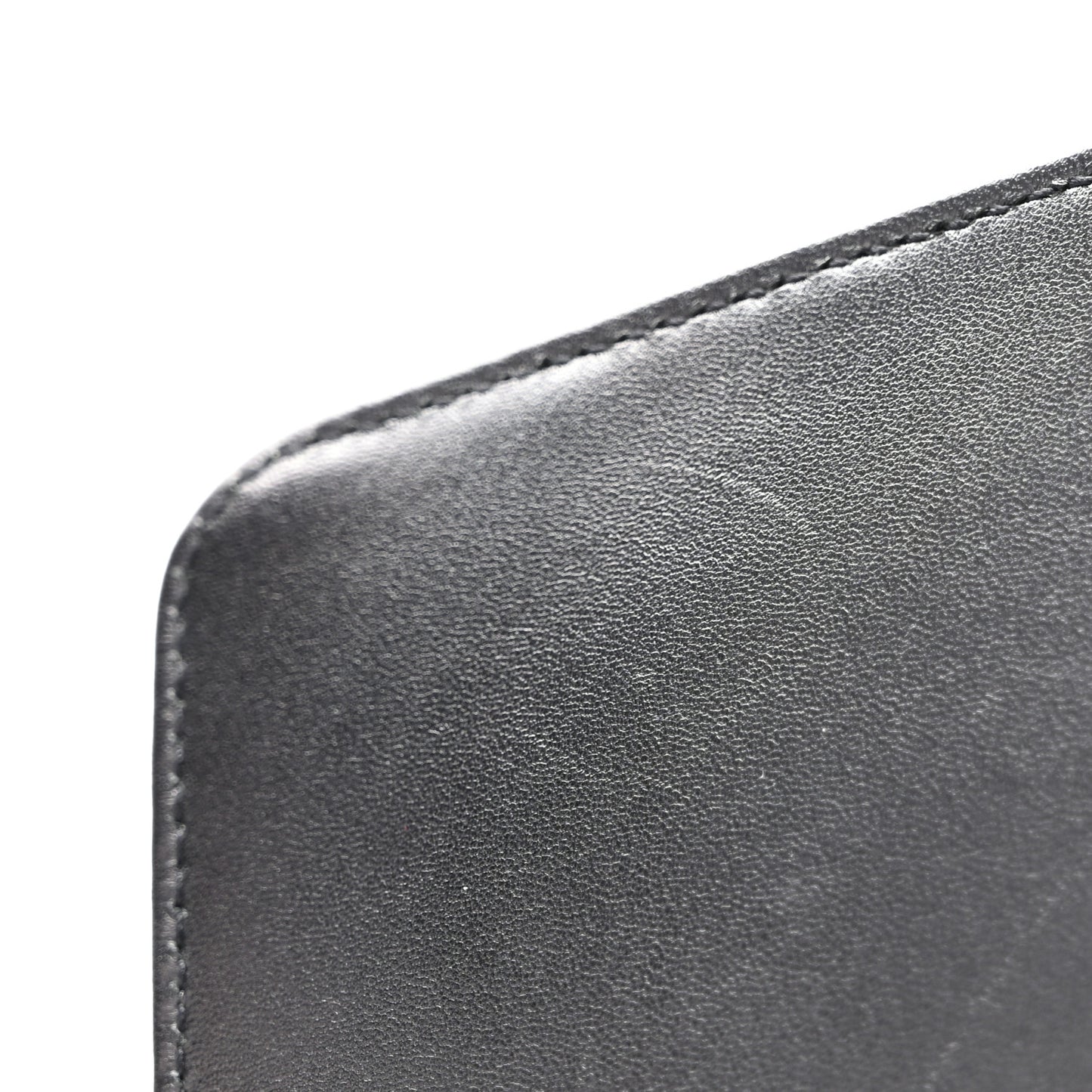 Patent Matelasse Monogram Large Vicky Chain Bag Black