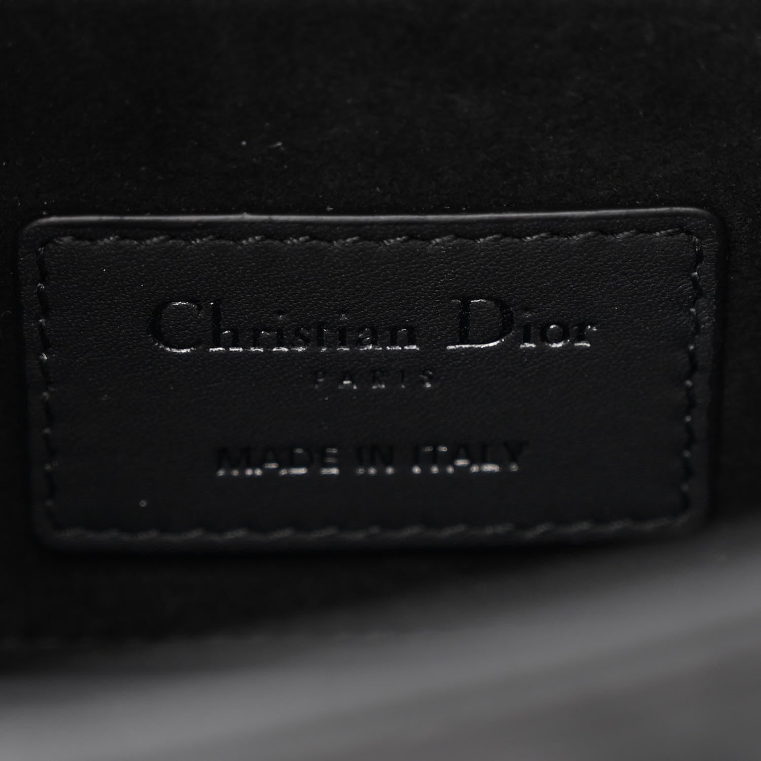 Christian Dior Ultra Matte Calfskin Cannage Medium Lady D-Joy Black 6 of 10