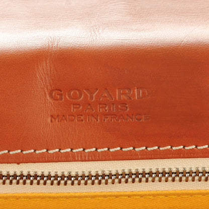 Goyard Goyardine Belvedere MM Messenger Bag Black Gold 6 of 6