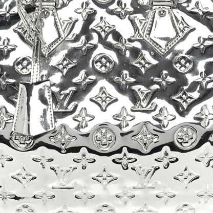 Louis Vuitton Monogram Miroir Speedy 35 Silver 6 of 10