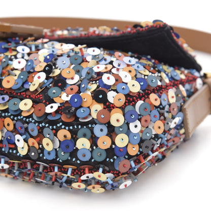Fendi Sequin Embroidered Baguette Multicolor 8 of 10