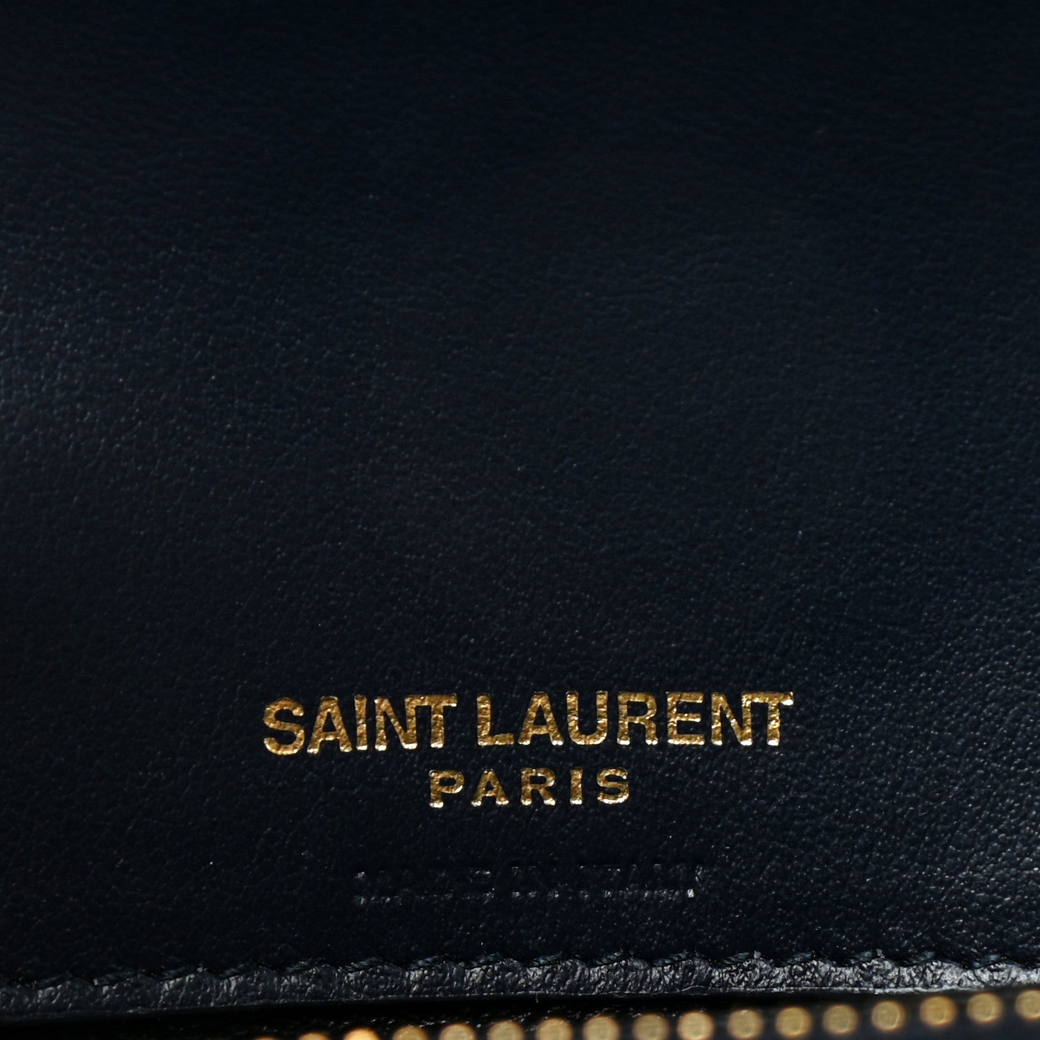 Saint Laurent Smooth Calfskin Monogram Kate Belt Bag Marine 6 of 8