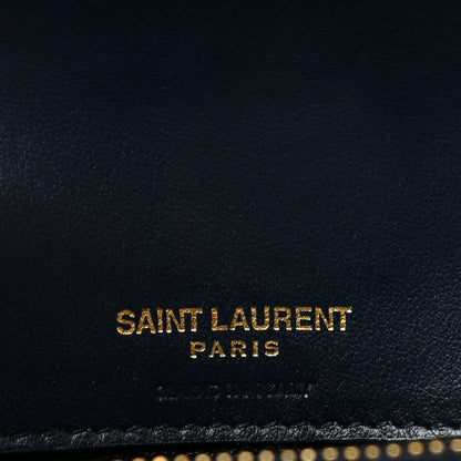 Saint Laurent Smooth Calfskin Monogram Kate Belt Bag Marine 6 of 8