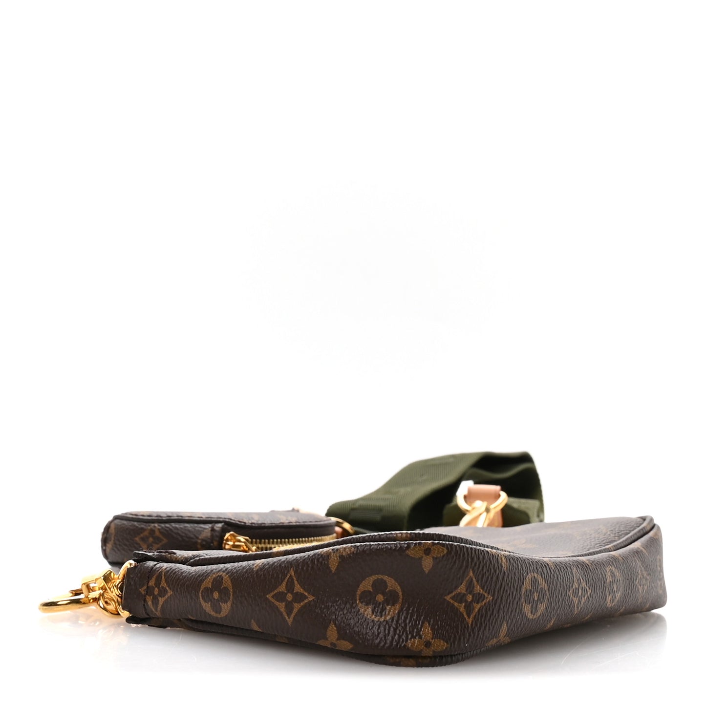 Monogram Multi Pochette Accessories Mini Pochette Kaki