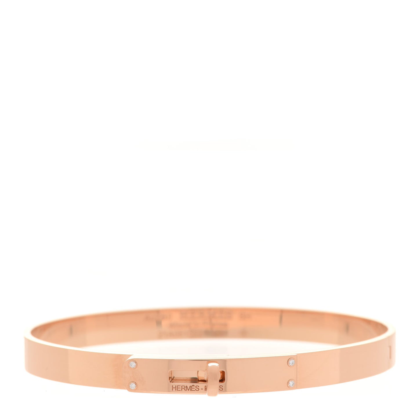 18K Rose Gold Diamond PM Kelly Bracelet SH