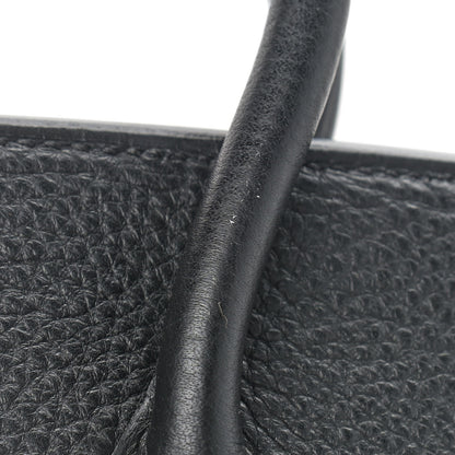 Hermes Taurillon Clemence Birkin 35 Black 20 of 21