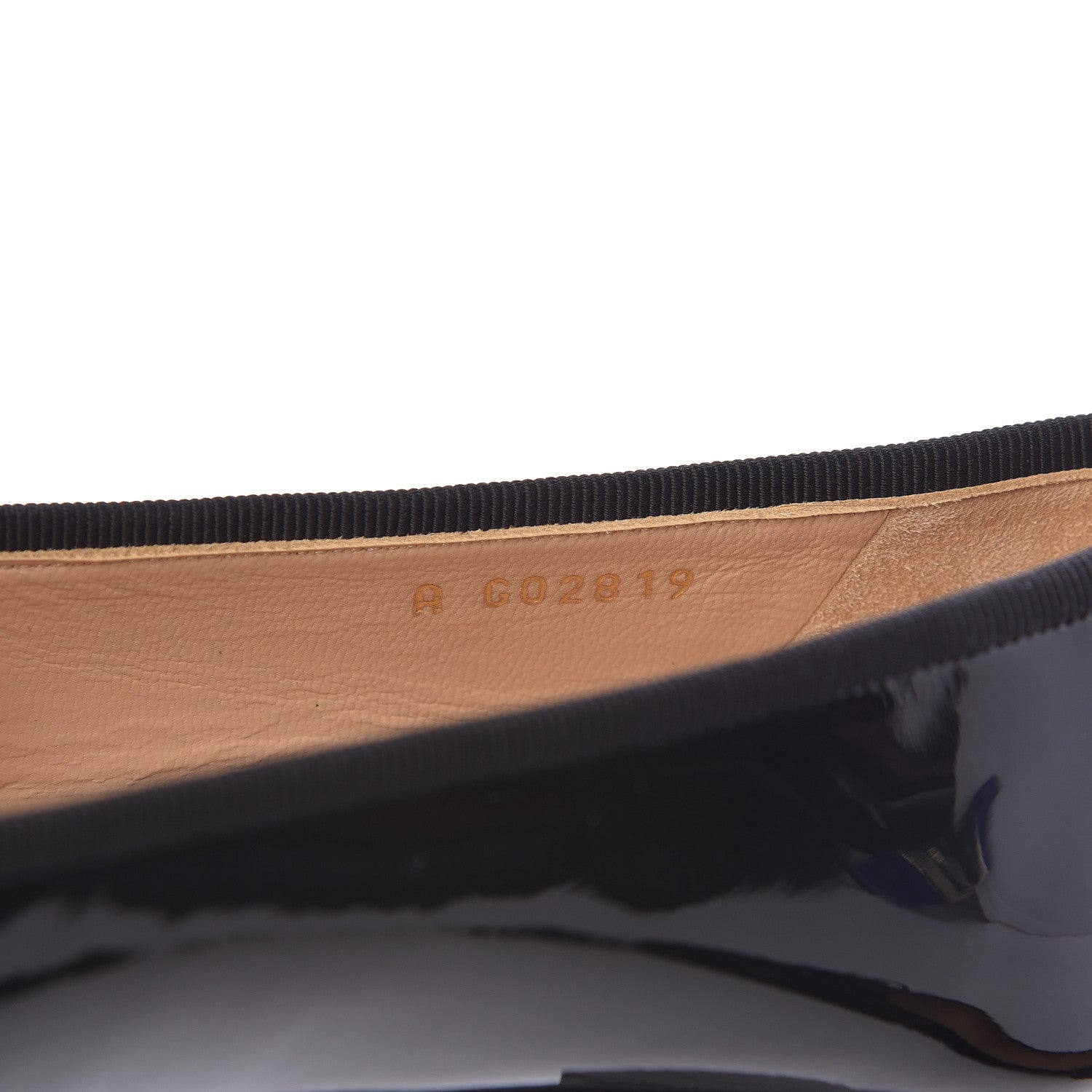 Chanel Patent CC Cap Toe Ballerina Flats 36.5 Black 7 of 8