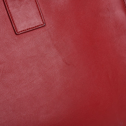 Saint Laurent Calfskin Large Sac de Jour Carryall Rouge Orient 13 of 22
