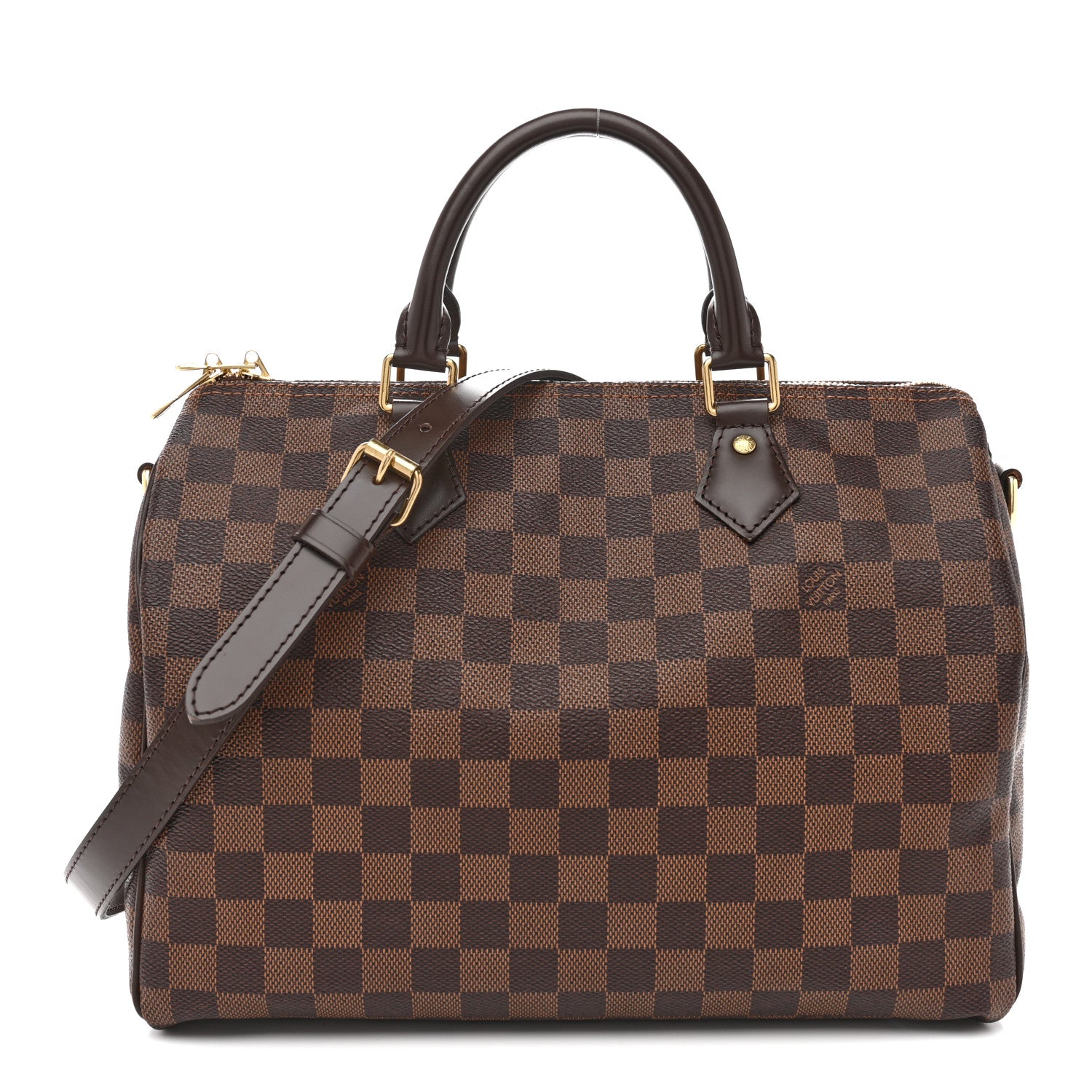 Louis Vuitton Damier Ebene Speedy Bandouliere 30 1 of 13