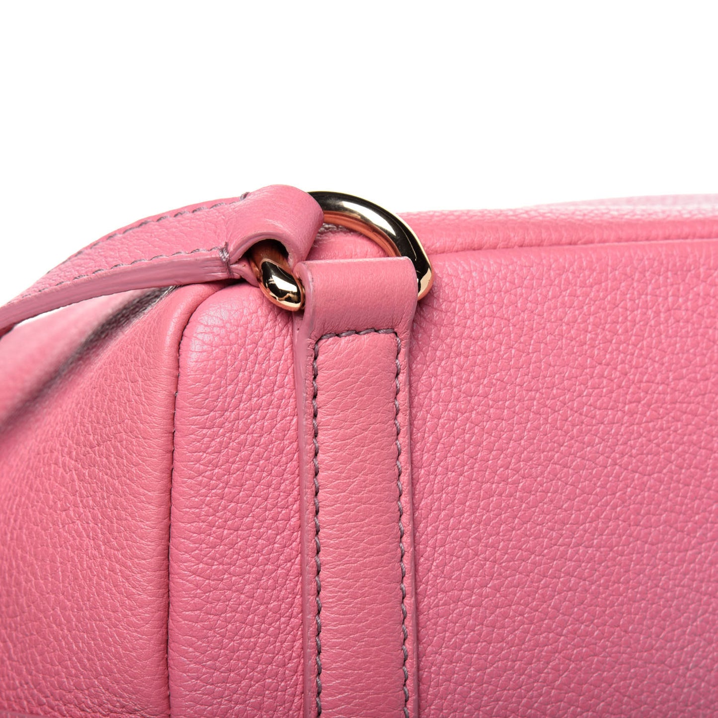 Pebbled Calfskin Sicily Backpack Pink
