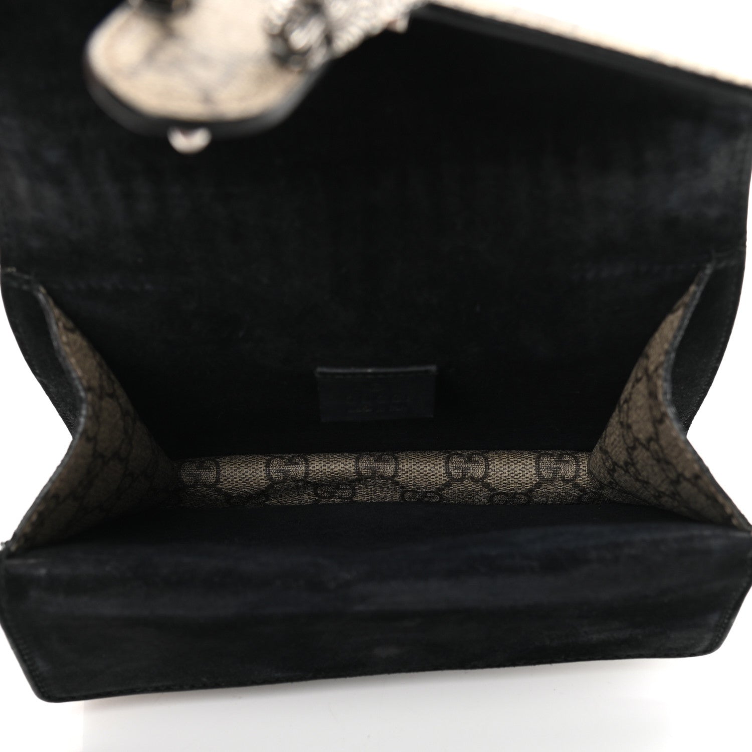 Gucci GG Supreme Monogram Mini Dionysus Shoulder Bag Black 5 of 15