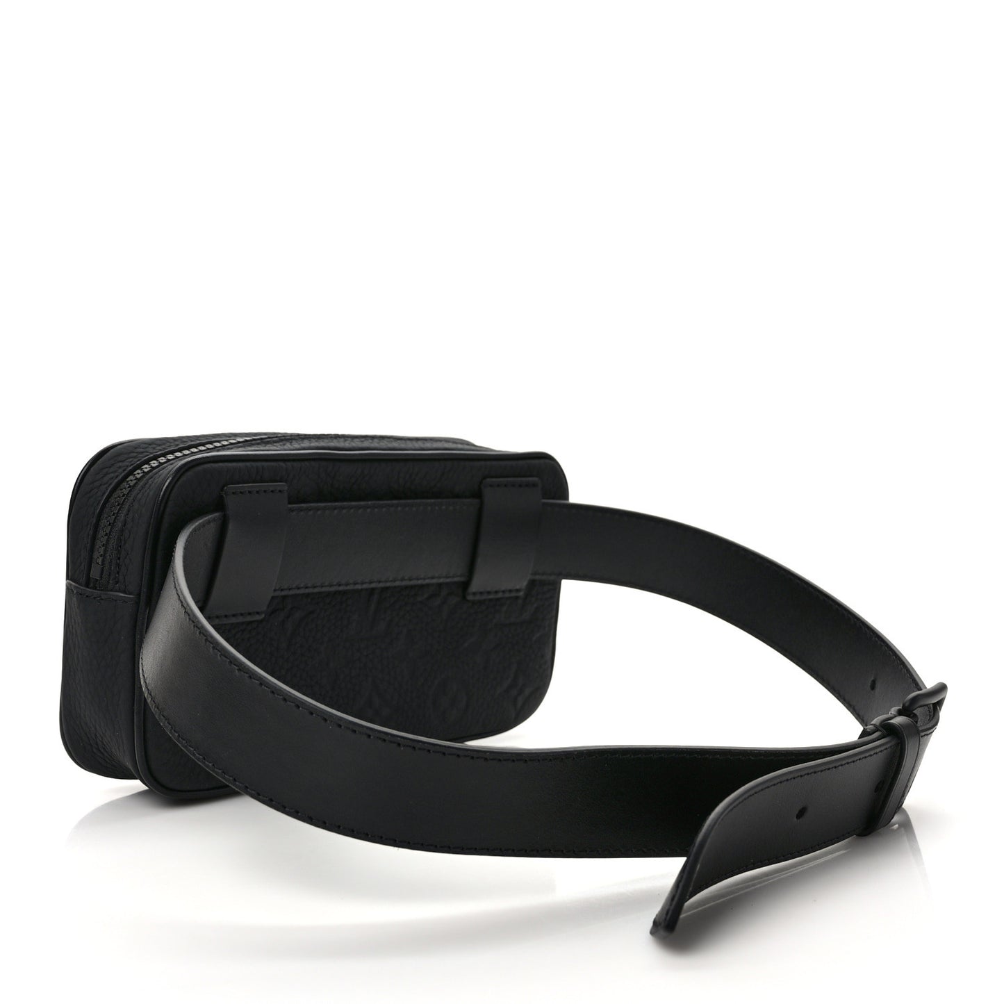 Taurillon Monogram Uniformes Solar Ray Soft Pochette Volga Belt Bag Black