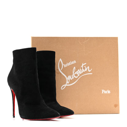 Christian Louboutin Suede So Kate Booty 120 Ankle Boots 37.5 Black 23 of 24