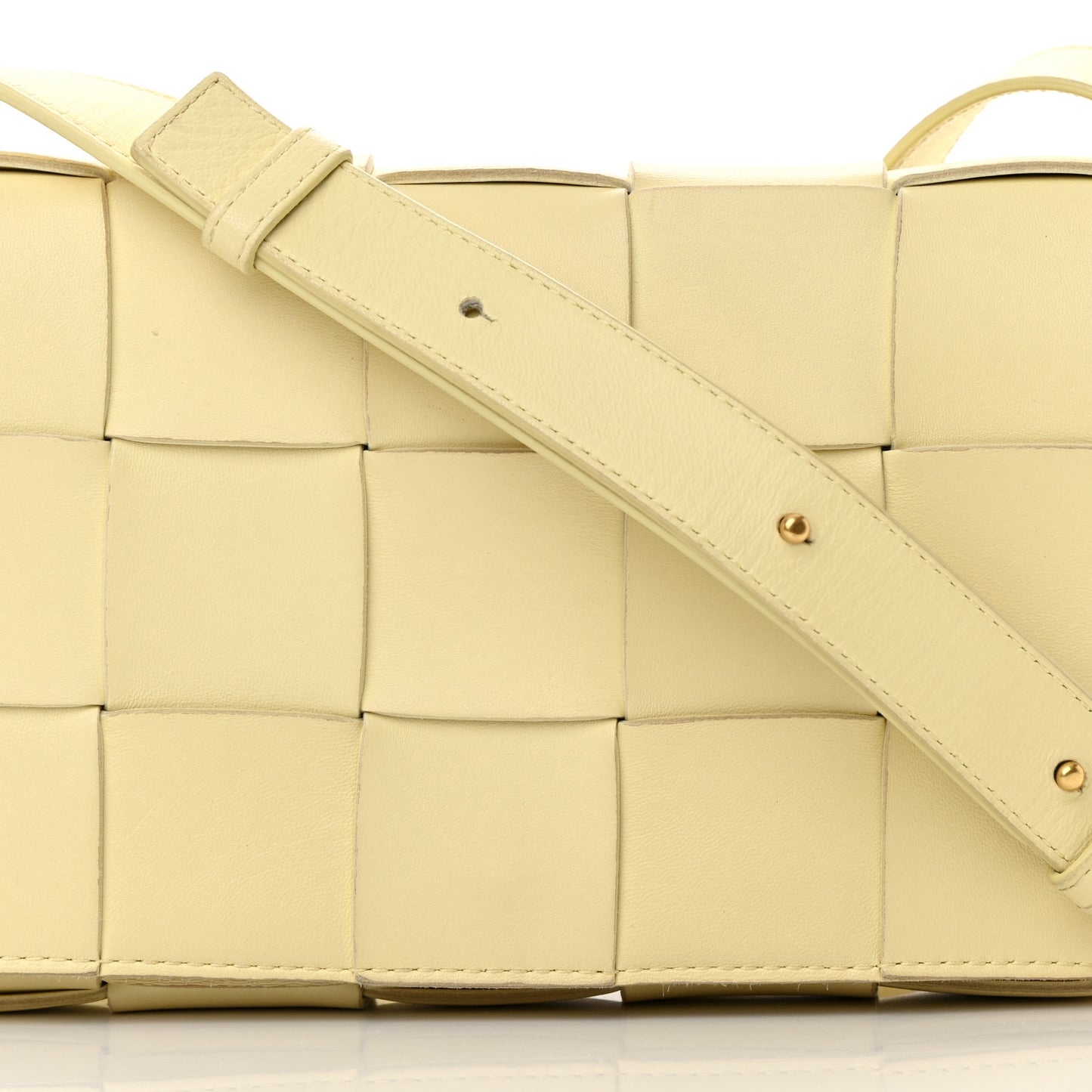 Nappa Maxi Intreccio Cassette Bag Zest