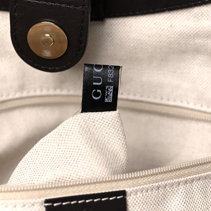 Gucci Monogram Large Sukey Tote Dark Brown 8 of 16