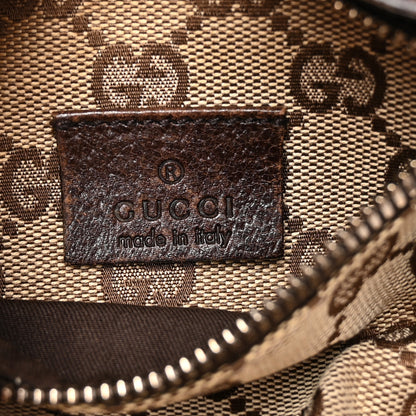 Gucci GG Monogram Double Pocket Belt Bag Dark Brown 6 of 10
