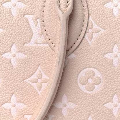Louis Vuitton Empreinte Monogram Spring In The City Onthego MM Beige Pink Yellow 13 of 13