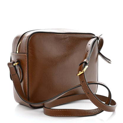 Gucci Azalea Calfskin Small Horsebit 1955 Shoulder Bag Brown Sugar 3 of 11