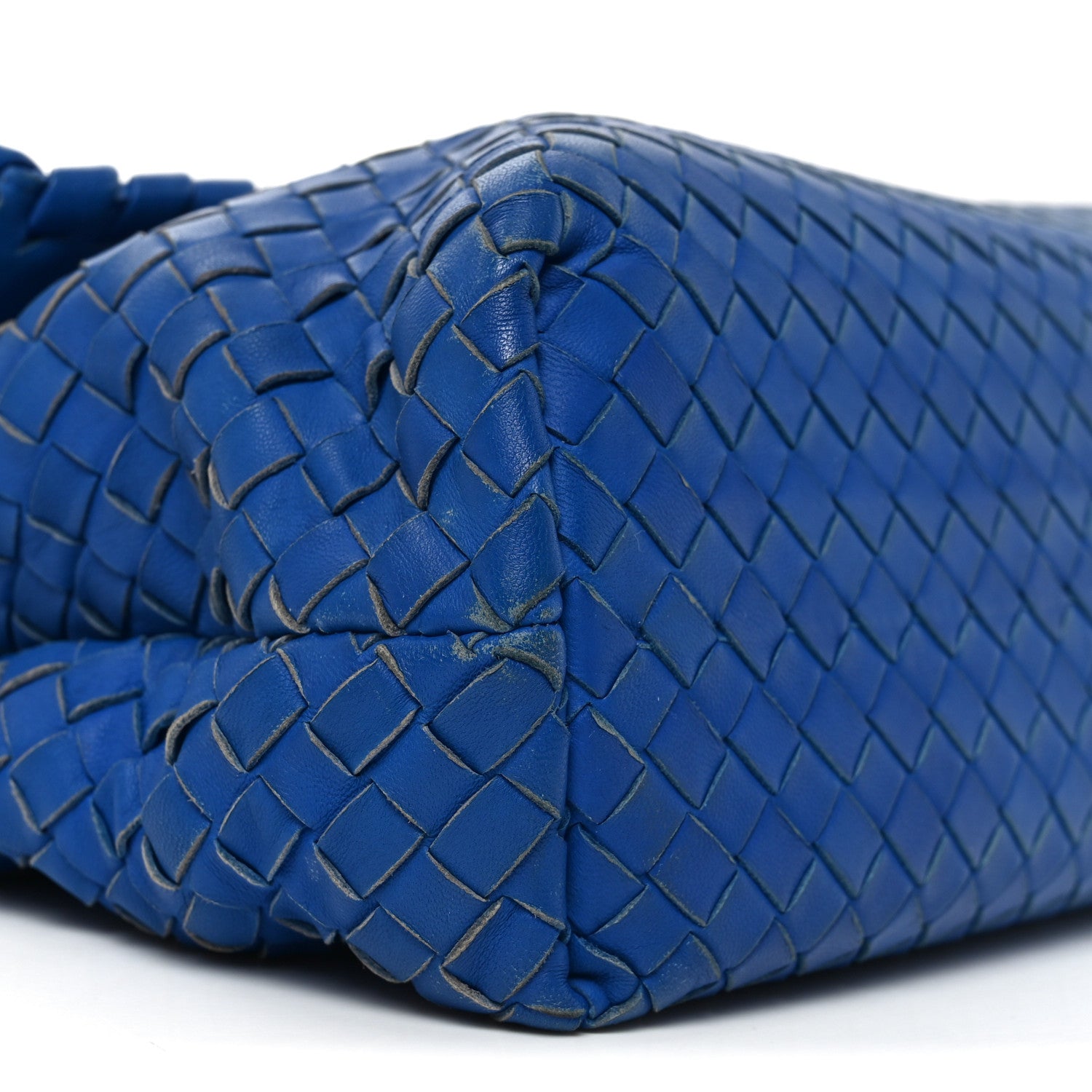 BOTTEGA VENETA レザー ボディバッグ ダークブルー Bottega Veneta Nappa Intrecciato Medium Olimpia Shoulder Bag Blue