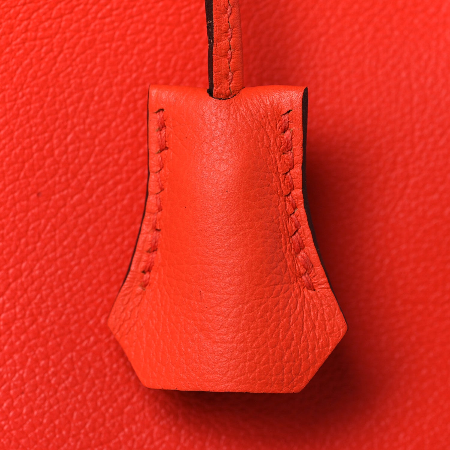 Hermes Evercolor Kelly Retourne 28 Orange Poppy 34 of 41