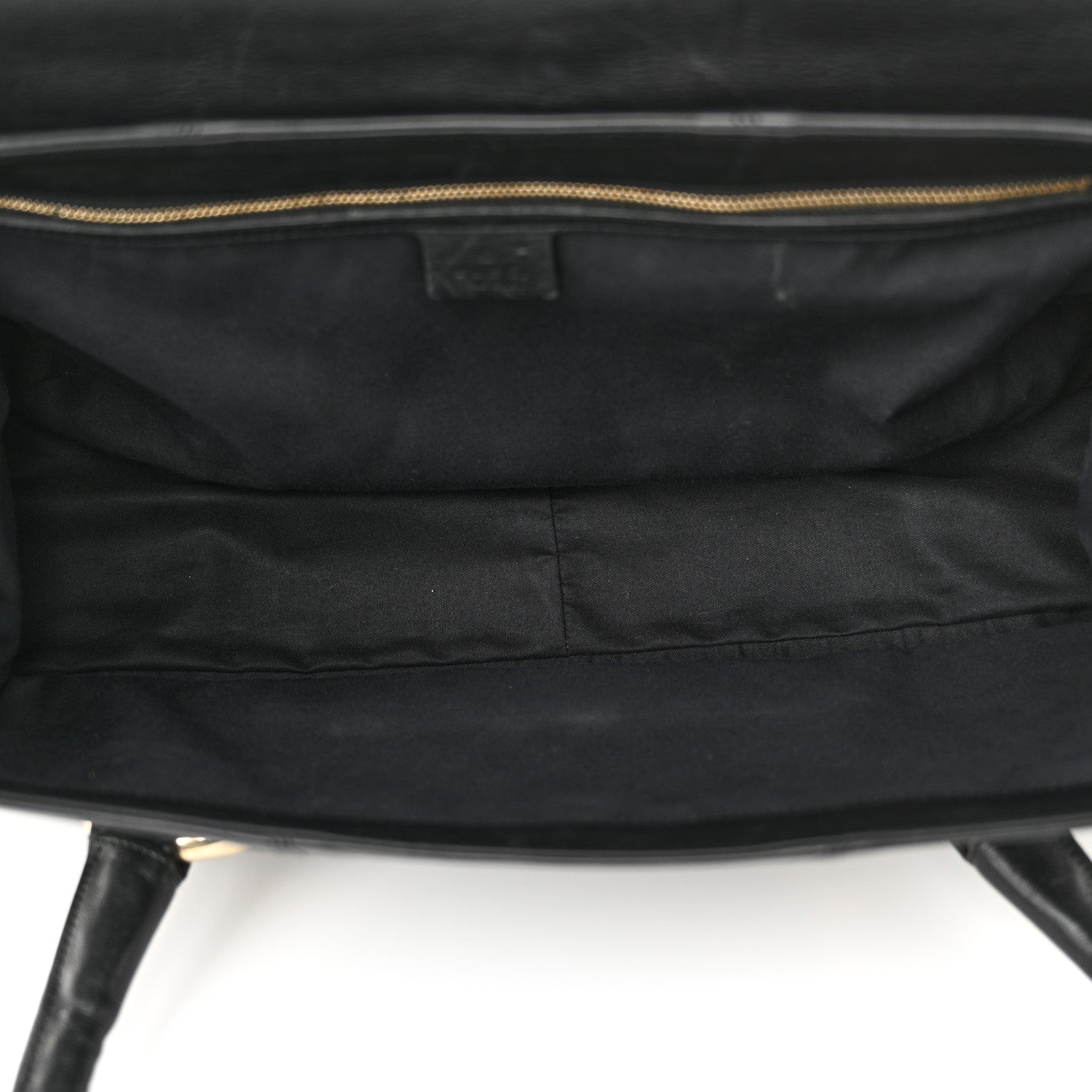 Gucci Grained Calfskin Large Horsebit Chain Flap Bag Black 5 of 16