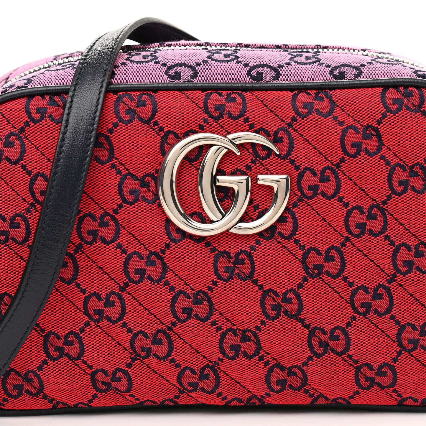 Monogram Multicolor Matelasse Diagonal Small GG Marmont Chain Shoulder Bag Red Blue Yellow Green Pink