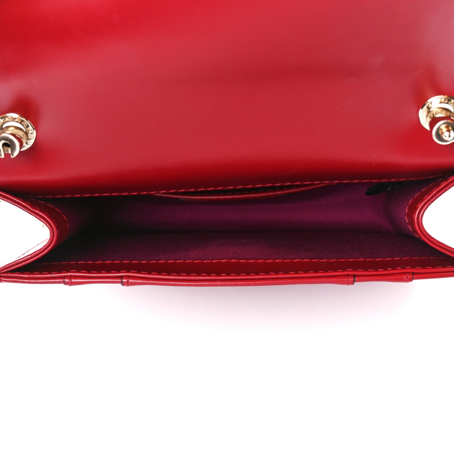 Calfskin Serpenti Forever Crossbody Bag Red