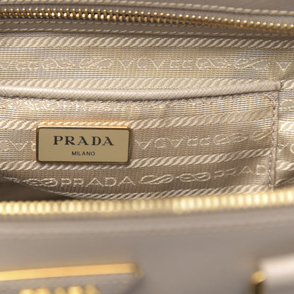 Prada Saffiano Medium Galleria Double Zip Tote Pomice 7 of 15