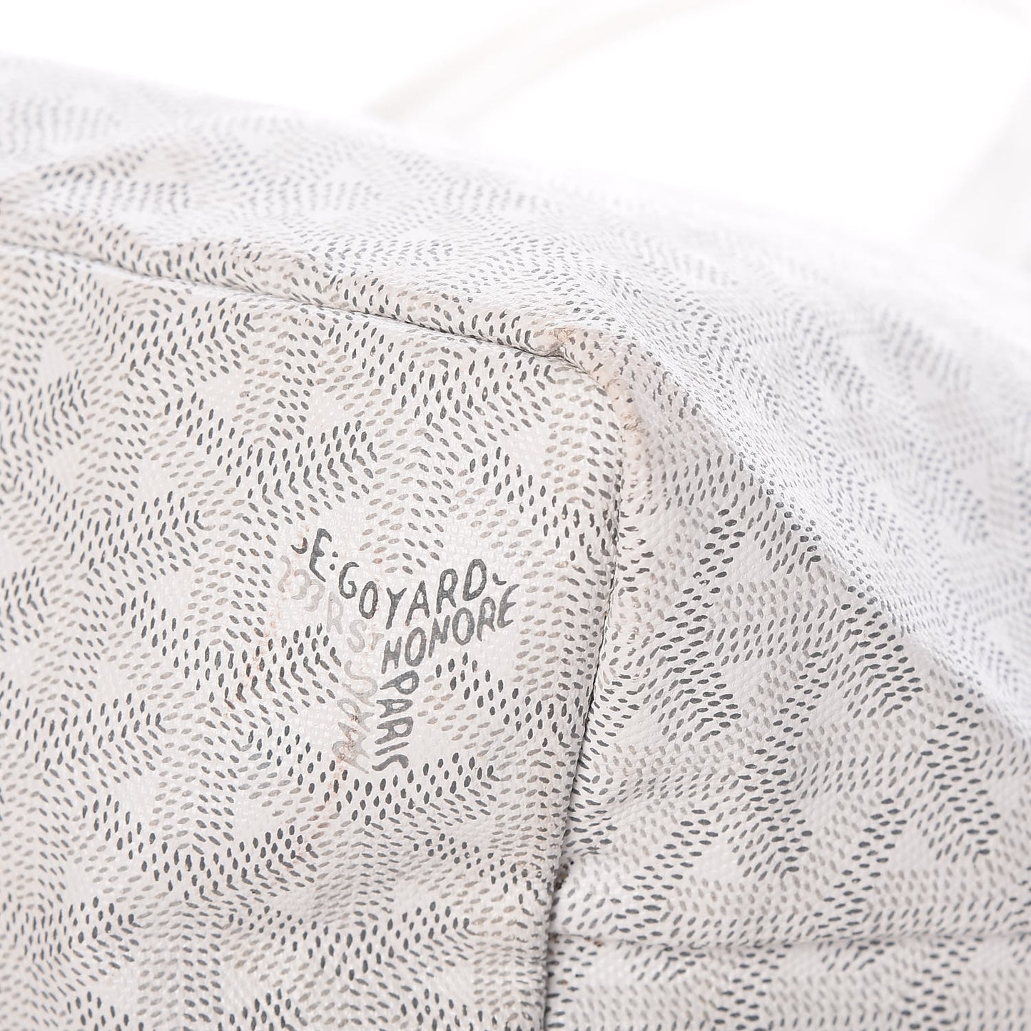 Goyardine Saint Louis PM White