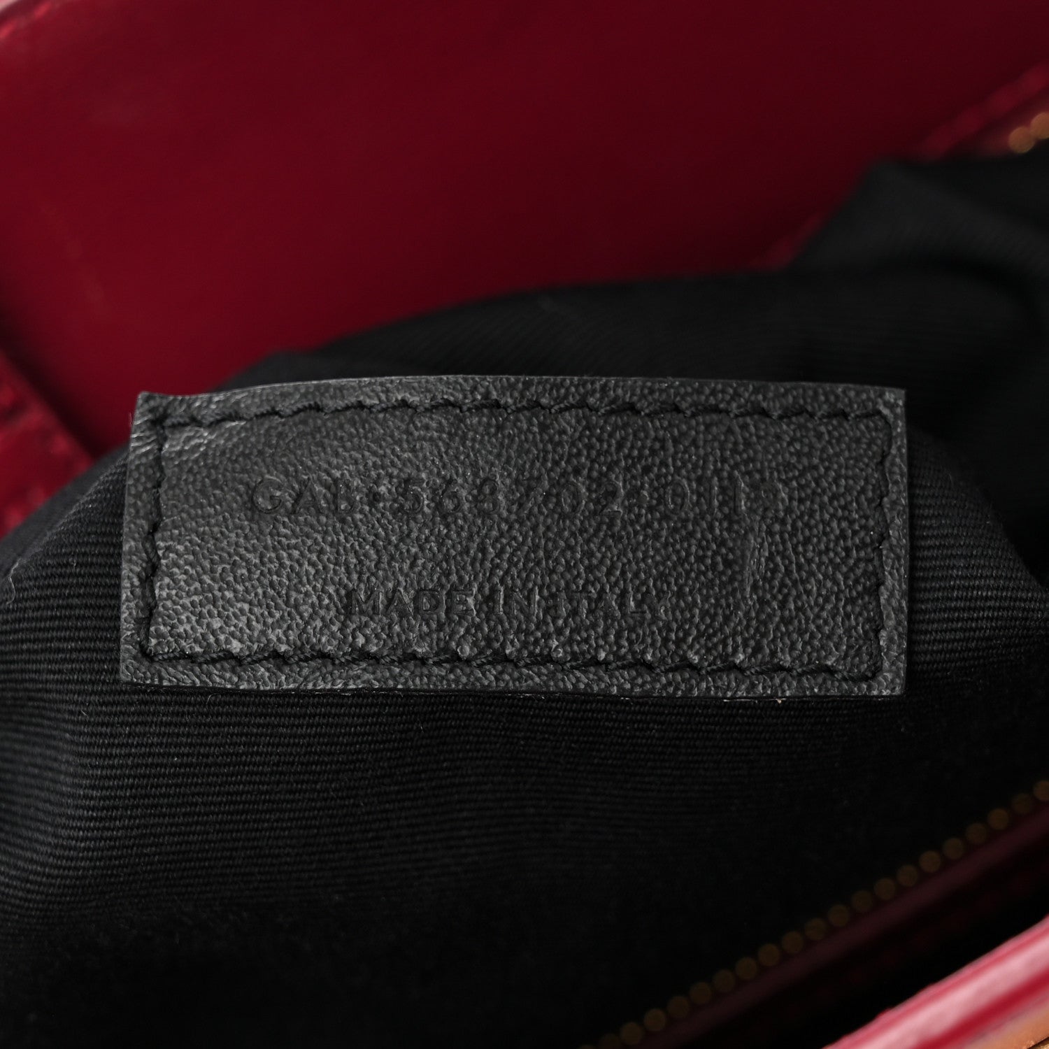 Saint Laurent Calfskin Small Manhattan Shopper Tote Red 7 of 11
