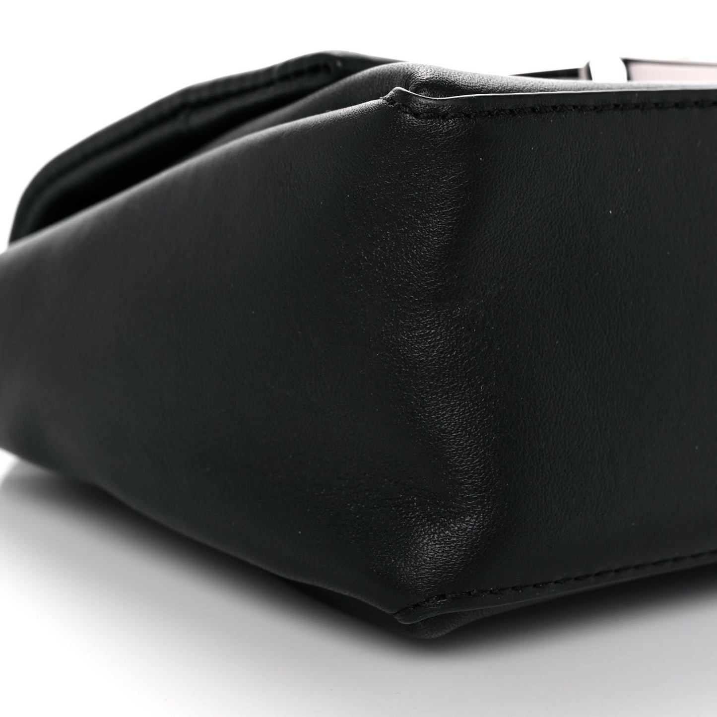 Calfskin Micro Alix Crossbody Bag Black