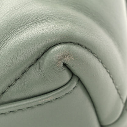 Saint Laurent Lambskin Quilted Toy Loulou Puffer Monogram Chain Satchel Mint 12 of 12
