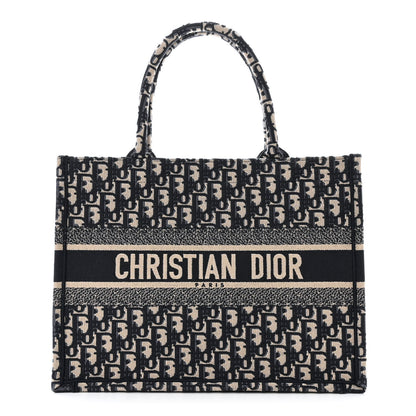 Christian Dior Oblique Medium Book Tote Blue Multicolor 1 of 10
