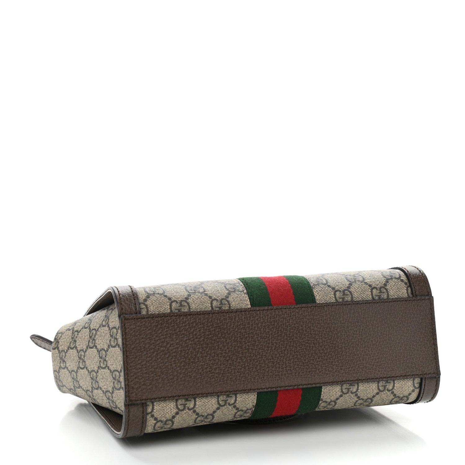 Gucci GG Supreme Monogram Small Ophidia Tote Bag Brown 4 of 10