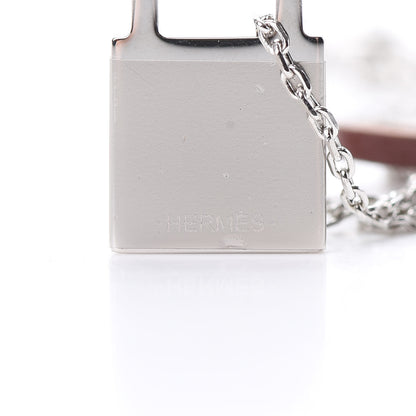 Hermes Swift Small O'Kelly Pendant Necklace Gold 4 of 5