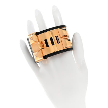 Hermes Box Collier de Chien CDC Bracelet T2 Black 2 of 7