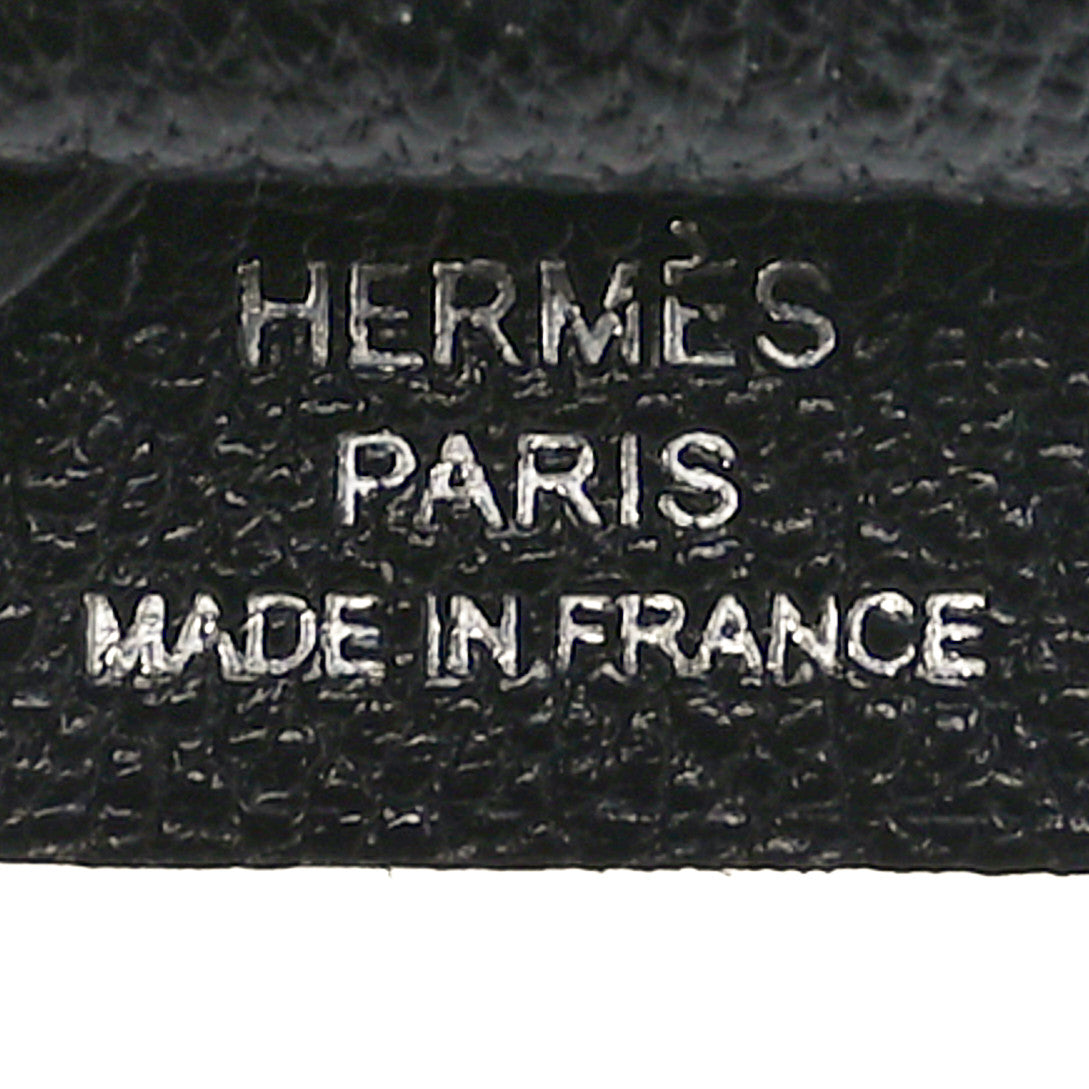 Chevre Mysore Barenia Jockey Bag Charm Black Menthe Mauve Pale Fauve
