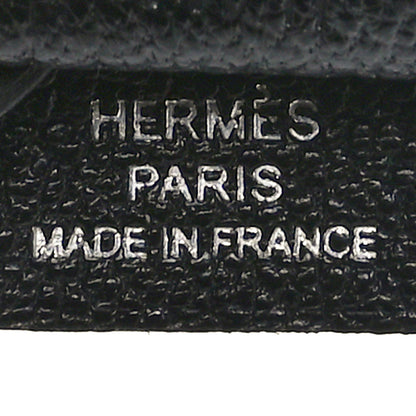 Hermes Chevre Mysore Barenia Jockey Bag Charm Black Menthe Mauve Pale Fauve 3 of 3