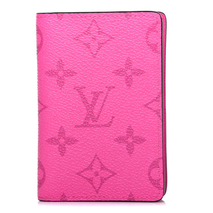 Louis Vuitton Taigarama Pocket Organizer NM Fuchsia 1 of 6