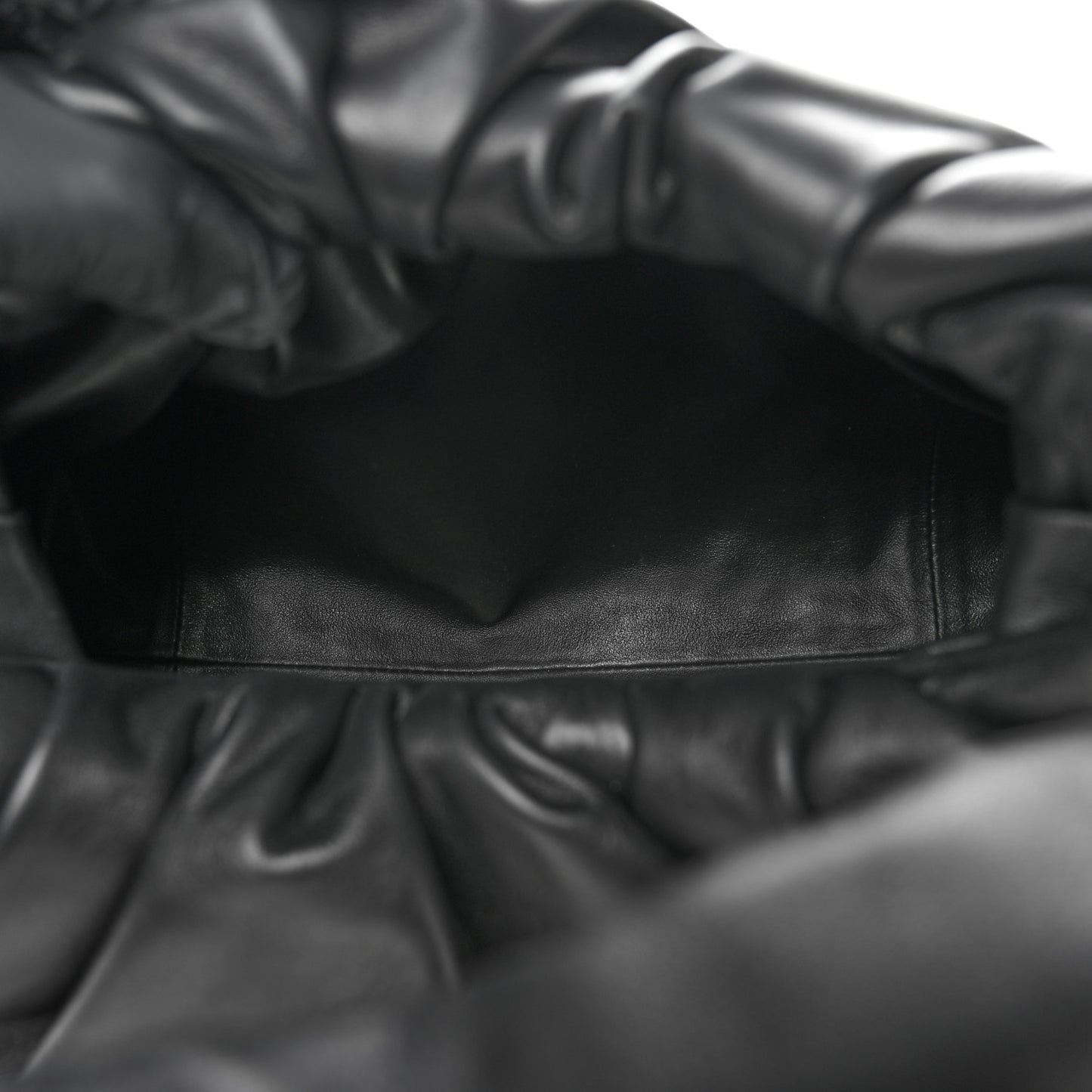 Smooth Butter Calfskin Small The Shoulder Pouch Black
