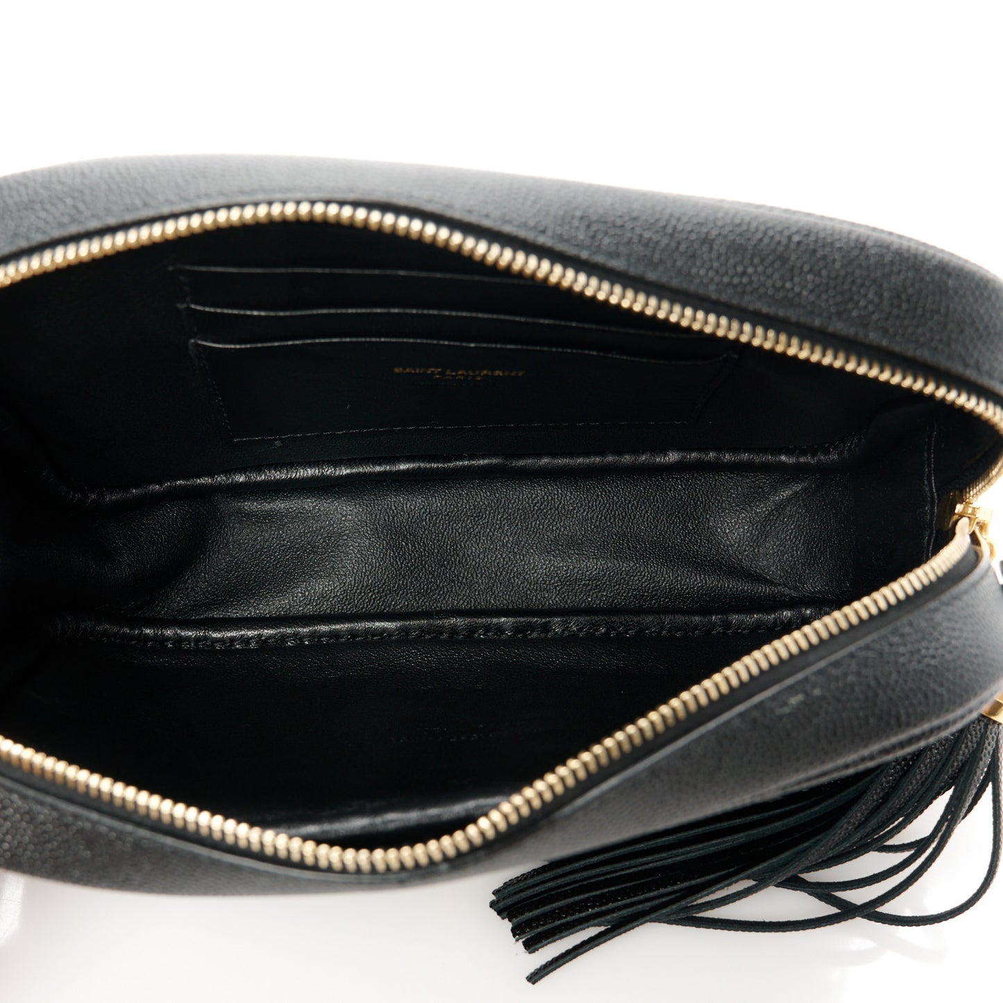 Grain De Poudre Matelasse Monogram Mini Lou Camera Bag Black