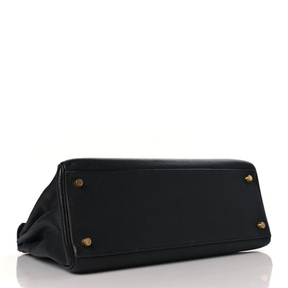 Hermes Togo Kelly Retourne 32 Black 4 of 10