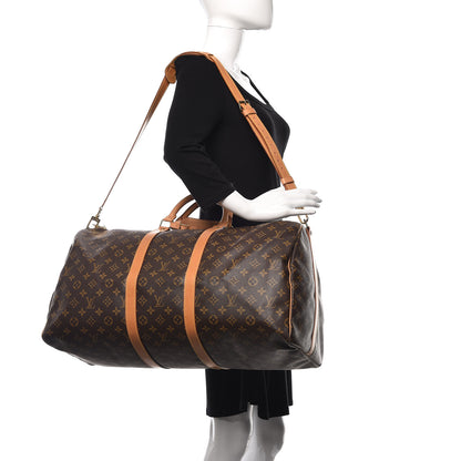 Louis Vuitton Monogram Keepall Bandouliere 55 2 of 12