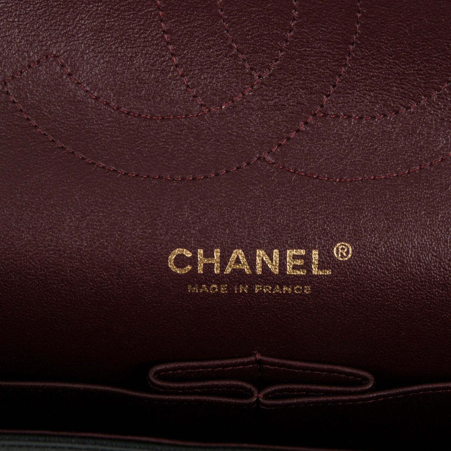 Lambskin Quilted Jumbo Double Flap Black