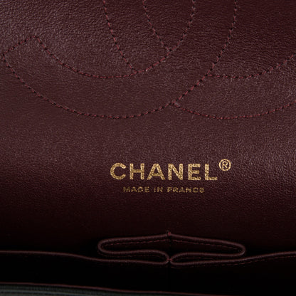 Chanel Lambskin Quilted Jumbo Double Flap Black 6 of 7