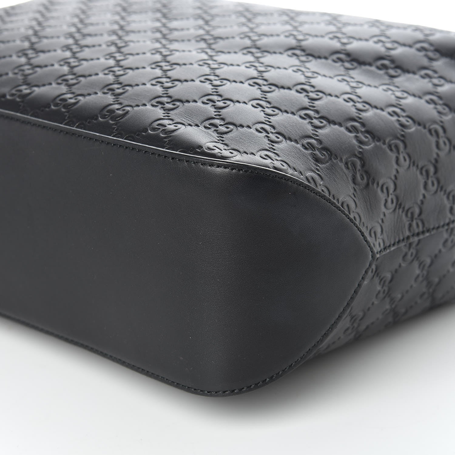 Gucci Guccissima Signature Large Linea A Hobo Black 9 of 9