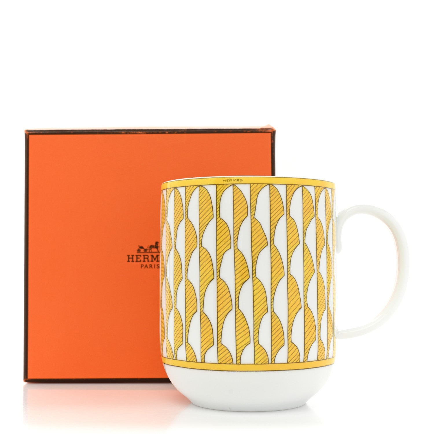 Hermes Porcelain Soleil d'Hermes Mug 8 of 8